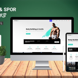 Fitness & Spor Salonu Kurumsal Tema #3